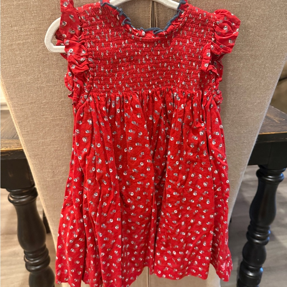 Pink Chicken Smocked Dress
